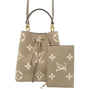 Louis Vuitton Bicolor Monogram Empreinte NeoNoe Bag